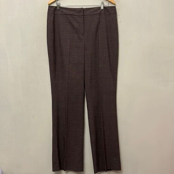 Alex Marie burgundy Mariah fit relaxed leg pants Size 16 New - Picture 1 of 8
